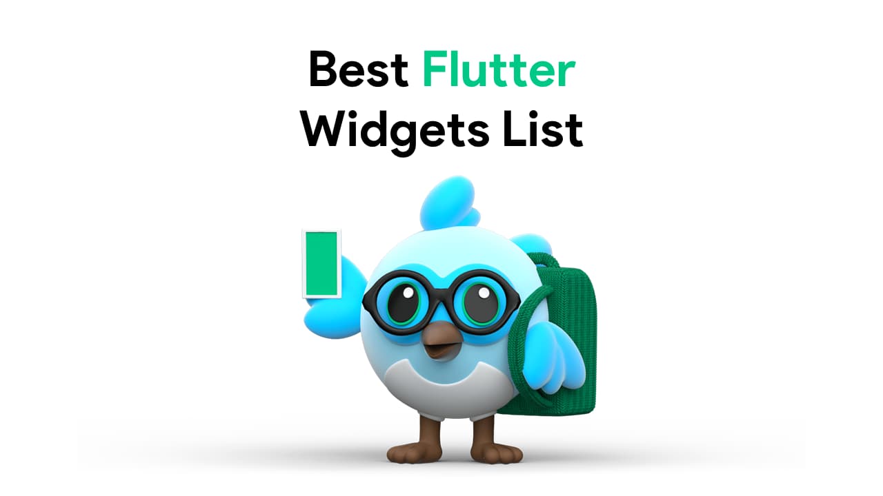 best flutter widgets