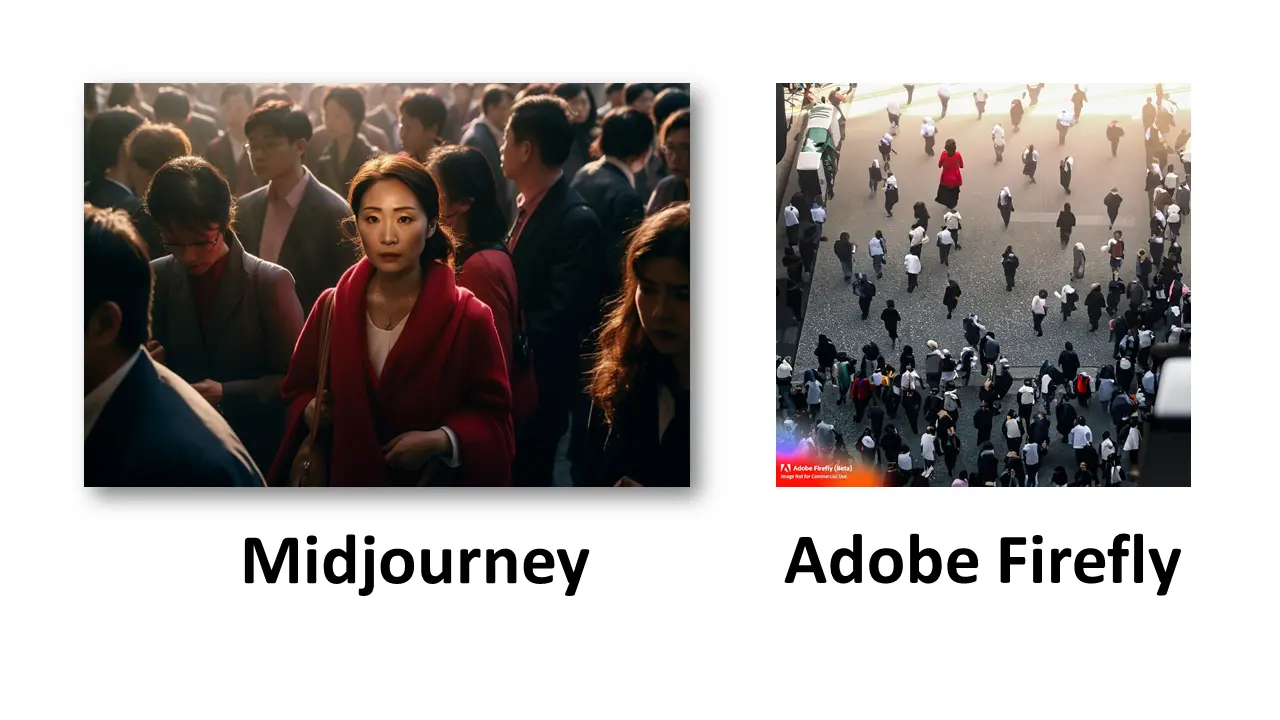 Adobe Firefly vs Midjourney AI