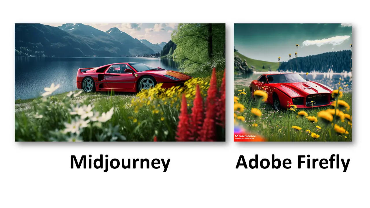 Adobe Firefly vs Midjourney