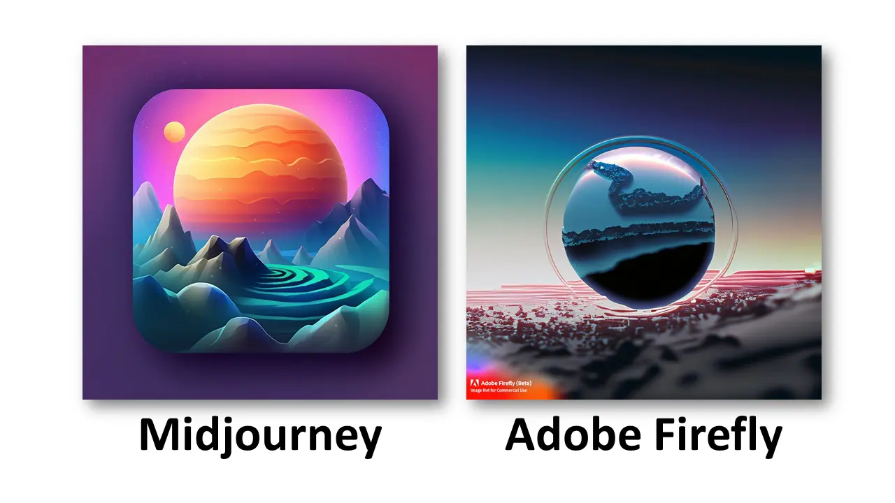 Difference Between Midjourney And Adobe Firefly
