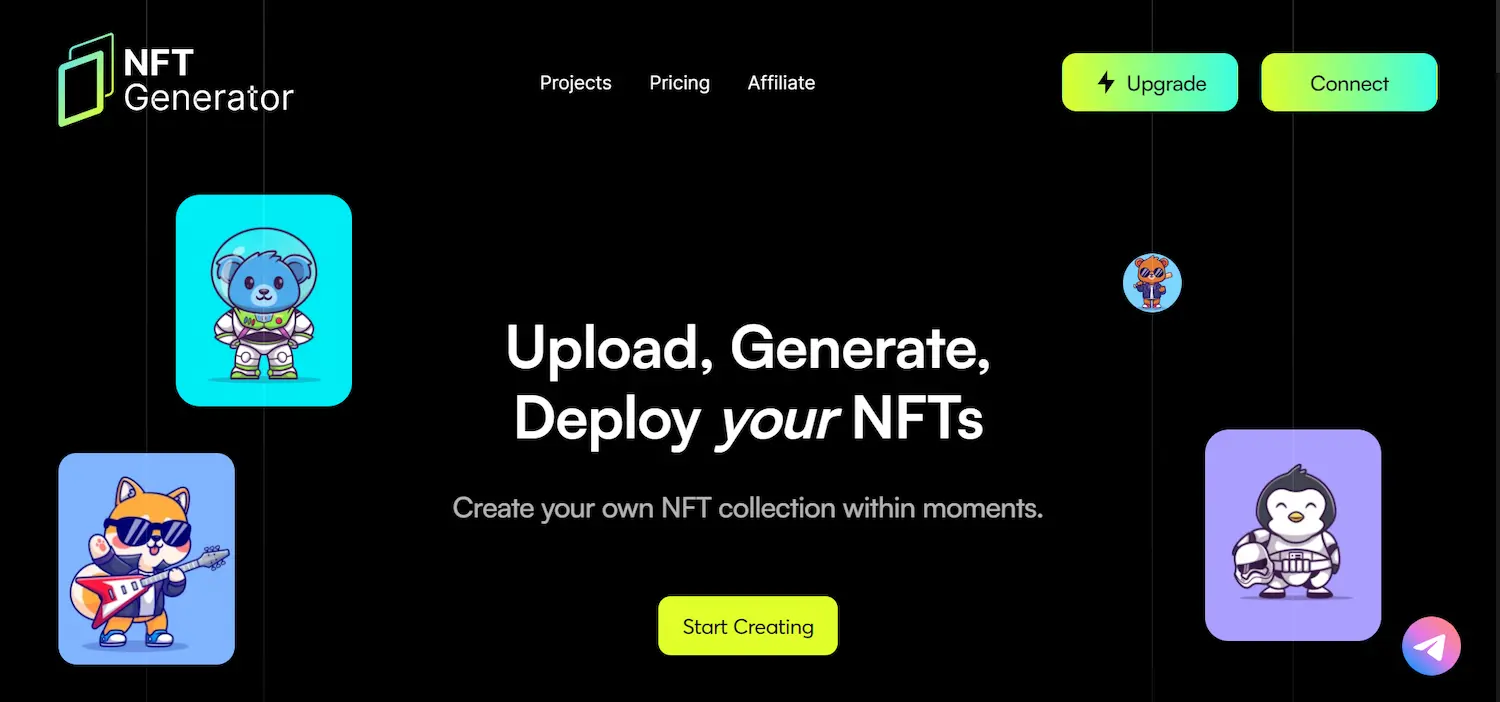 NFT Generator - nft art generator free tool