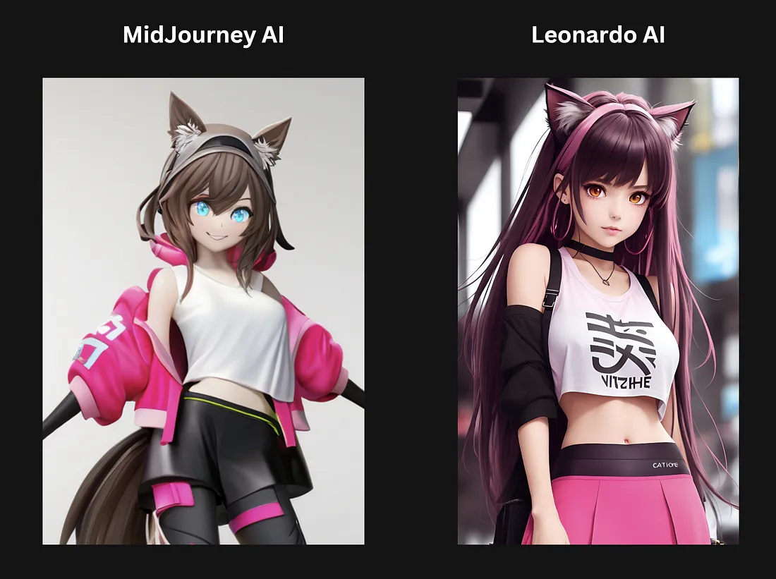 midjourney vs leonardo ai