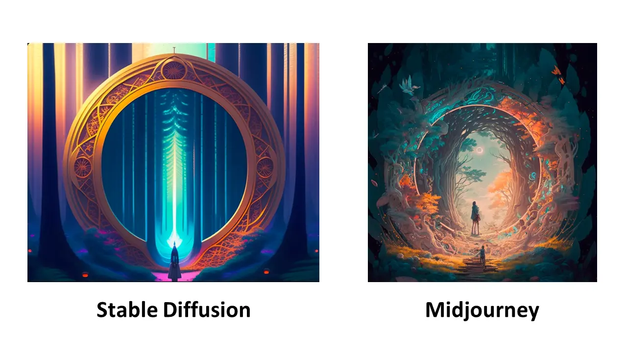 midjourney vs stable diffusion 2023