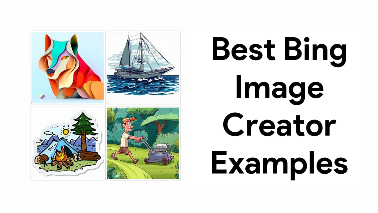 Bing Image Creator Examples