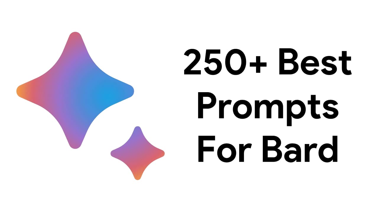 best prompts for Bard