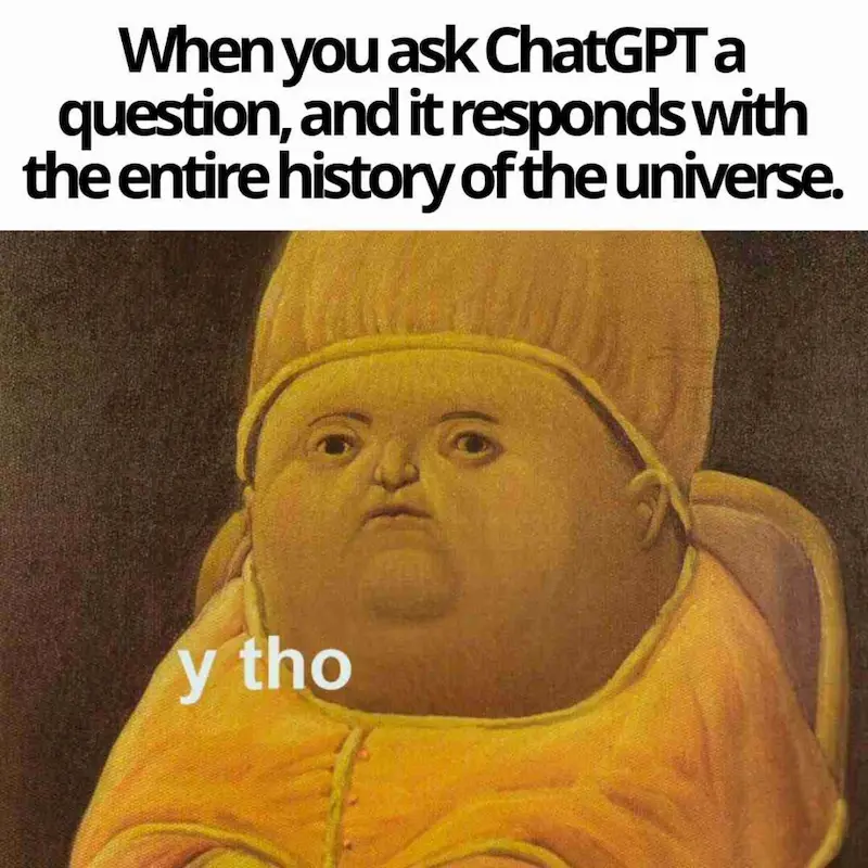 chatgpt funny meme