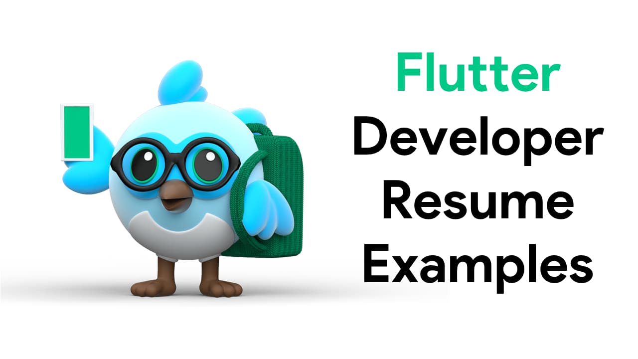Flutter Developer Resume Example
