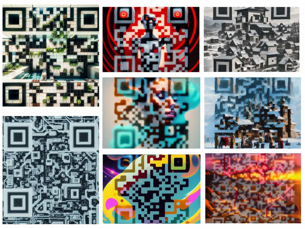 Free QR Code AI Art Generator by Hugging Face