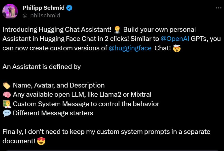 hugging face chat assistants