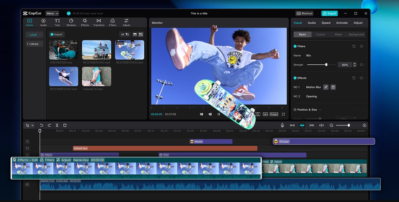 How to Make Inspiring Career Transition Story Videos with CapCut Desktop