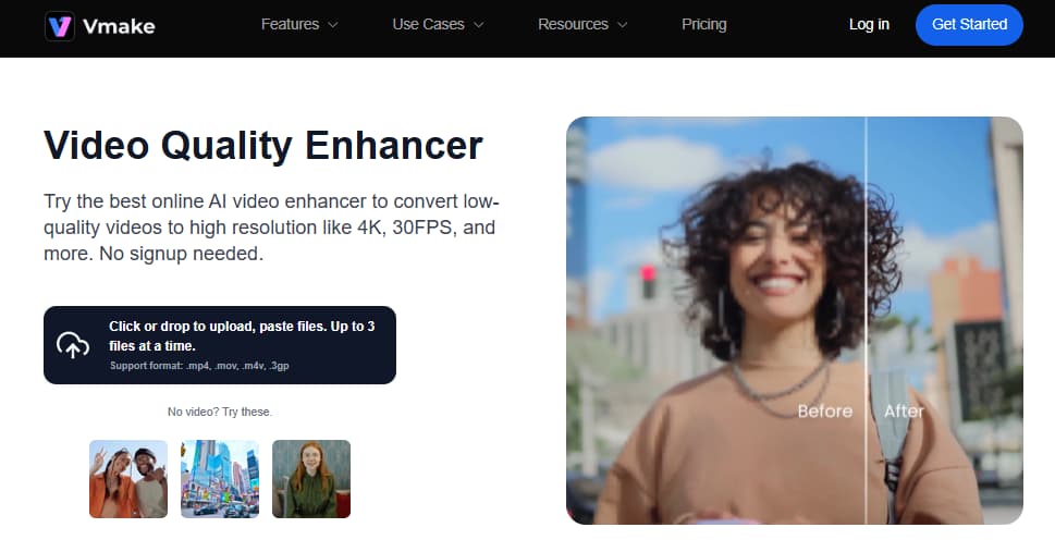 Part 1: What Makes Vmake AI a Powerful Choice for Video Creators Today AI Video Enhancer