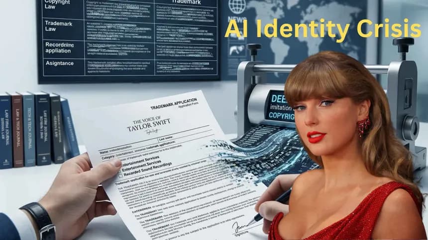 Taylor Swift To Trademark Voice Because Of AI Voice Deepfakes